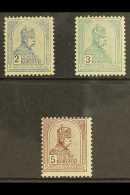 1900  2k, 3k And 5k Franz Josef High Values, Mi 68/70A, Very Fine And Fresh Mint. Cat €800 (£680) (3... - Other & Unclassified