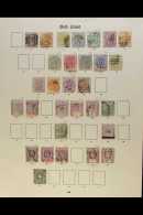 1875-1935 ALL DIFFERENT USED COLLECTION  Presented On Imperial Pages & Includes 1875 4d & 6d, 1876-84... - Goldküste (...-1957)