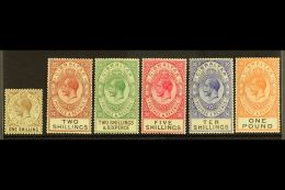 1925-32  New Colour High Values Set To £1, SG 102/107, Generally Fine Mint (6 Stamps) For More Images,... - Gibilterra