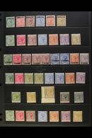 1886-1936 MINT COLLECTION CAT £3000+  A Valuable Mint Collection That Includes 1886 Bermuda Opt'd Set To 4d... - Gibraltar