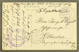 SOUTH WEST AFRICA  1906 (25 May) Stampless Feldpost Picture Postcard Addressed To Germany, Bearing "Windhuk" Cds,... - Other & Unclassified