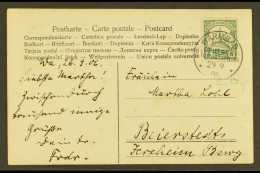 SOUTH WEST AFRICA  1906 (29 Sept) Picture Postcard Addressed To Germany, Bearing 1901 5pf Stamp Tied By "Warmbad"... - Other & Unclassified