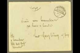 SOUTH WEST AFRICA  1907 (19 Feb) Stampless Feldpost Cover Addressed To Germany, Bearing "Warmbad" Cds, Plus... - Other & Unclassified