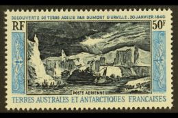 TAAF  1965 50f Adelie Land Discovery Airpost, Maury 8, Yv 8, Never Hinged Mint For More Images, Please Visit... - Other & Unclassified