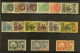 DAHOMEY  1906-07 Definitives Set Complete, SG 18/32 (Yvert 18/32), Very Fine Used (15 Stamps) For More Images,... - Other & Unclassified