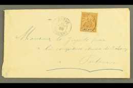 BENIN  1899 (31 Aug) Cover To Porto Novo Bearing 1894 30c Brown, Yvert 41, Tied By "AGOUE / DAHOMEY" Cds, On The... - Other & Unclassified