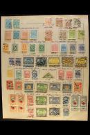 1918-1940 INTERESTING RANGES  On Pages & In Packets, Mint & Used, Inc 1922-24 Workers Perf (x2) &... - Estland