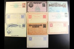 1882-1912 POSTAL STATIONERY COLLECTION  An Unused Range Of Postal Stationery POSTAL CARDS & REPLY CARDS... - El Salvador