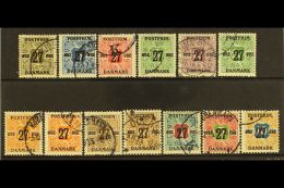 1918  Newspaper Stamp Surcharged Set, Mi 84/96, Fine Used (13 Stamps) For More Images, Please Visit... - Altri & Non Classificati