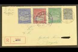 SCADTA  1934 (Dec) Registered Cover From Venezuela Addressed To Bogota, Bearing Venezuela 25c, 70c & 1.20b... - Kolumbien