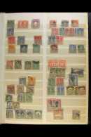 1860's-1960's INTERESTING MOSTLY USED RANGES  With Light Duplication In A Stockbook, Inc Useful 19th Century... - Chile