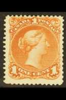 1868-71  1c Red-brown, SG 55, Fresh Unused (no Gum). For More Images, Please Visit... - Other & Unclassified
