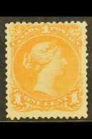 1868-71  1c Orange-yellow, SG 56a, Mint With Part Original Gum, For More Images, Please Visit... - Altri & Non Classificati