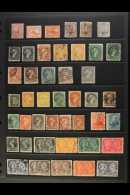 1859-1911 VALUABLE USED COLLECTION. CAT £3250+  An Attractive ALL DIFFERENT Collection Presented On A Pair... - Other & Unclassified