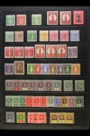 1866 - 1935 GOOD QUALITY MINT ONLY COLLECTION  Includes 1866 1d Deep Green On White, 6d Rose Red On Toned Paper,... - British Virgin Islands