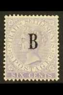 1882-85  6c Lilac Wmk Crown CC, SG 5, Very Fine Mint. A Beauty. For More Images, Please Visit... - Siam