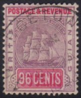 1889  96c Dull Purple And Carmine SG 205, Fine Cds Used. For More Images, Please Visit... - Britisch-Guayana (...-1966)