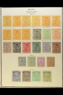 NEWSPAPER STAMPS  1889-1893 ATTRACTIVE MINT Collection On Printed Album Page - A COMPLETE RUN, Scott P1/25. (26... - Other & Unclassified