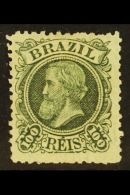 1881  100r Olive-green, Small Heads Design, Scott 80, Mint. For More Images, Please Visit... - Altri & Non Classificati