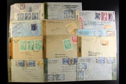 1942-1945 CENSORED COVERS.  An Interesting Collection Of Commercial Censor Covers Mostly Addressed To USA, Inc... - Bolivia