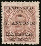 INHAMBANE  1893-94 100r Brown/yellow Perf 11½, St Anthony Opt, Afinsa 13, Very Fine Used. For More Images,... - Sonstige & Ohne Zuordnung