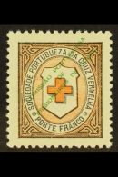 RED CROSS  1916 (-) Red & Black Prisoners Of War Overprint (Michel 2, Afinsa 2), Very Fine Never Hinged Mint,... - Other & Unclassified