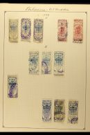 REVENUE STAMPS (U.S. ADMINISTRATION) - GIRO  1898-99 Chiefly Fine Used All Different Collection On Album Page.... - Philippines