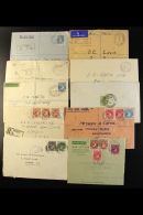1937-53 KGVI FRANKED COMMERCIAL COVERS COLLECTION  A Lovely Range Of Covers With Many Registered And Airmail,... - Nigeria (...-1960)
