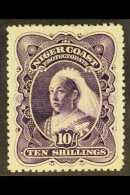 1897-98  10s Deep Violet, SG 74, Fine Mint. For More Images, Please Visit... - Other & Unclassified