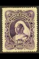 1897-98  10s Deep Violet, SG 74, Fine Mint. For More Images, Please Visit... - Altri & Non Classificati