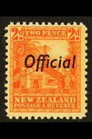 OFFICIALS  1936-61 2d Orange Perf 12½, SG O123b, Very Fine Mint For More Images, Please Visit... - Other & Unclassified