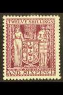1935 POSTAL FISCAL  12s6d Deep Plum, SG F156, Very Fine Mint. For More Images, Please Visit... - Sonstige & Ohne Zuordnung
