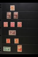 1899-1903 PICTORIALS  All Different Mint Range On Thick, Soft "Pirie" Paper, No Watermark, Perf 11, With 3d... - Other & Unclassified