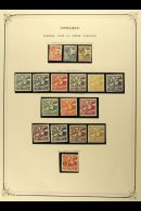 CURACAO - AIRMAILS  1929 - 1946 Complete Collection On Printed Album Pages Including Prince Bernhard Fund Set,... - Other & Unclassified