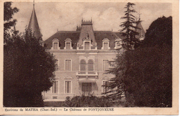 17.....CHARENTE MARITIME......MATHA...ENVIRON...CHATEAU DE FONJOYEUSE - Matha