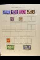 1937-52  All Different Fine Used Collection Of King George VI Issues, Includes Ranges Of Spanish Currency Incl... - Altri & Non Classificati