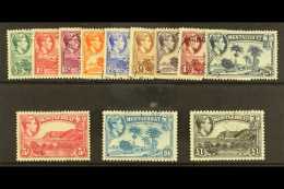 1938-48  Complete Definitive Set, SG 101a/112, Very Fine Used. (12 Stamps) For More Images, Please Visit... - Montserrat