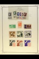 1929-77 AIR POST COLLECTION  An Extensive Mint/nhm Or Used (mostly Very Fine Mint) Collection Presented On... - Mexiko