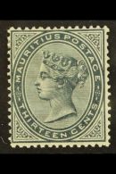 1879-80  13c Slate, SG 95, Very Fine Mint For More Images, Please Visit... - Mauritius (...-1967)