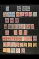 1860-1958 MINT COLLECTION/ACCUMULATION CAT £4250+  A Large Range Presented On Stock Pages, Some Shades,... - Mauritius (...-1967)
