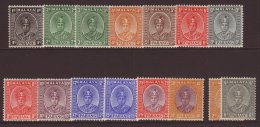 PAHANG  1935-41 Definitive Set To 30c, SG 29/41, Plus Unissued 2c Orange & 8c Grey (See SG Footnote), Very... - Other & Unclassified