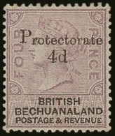 1888  4d On 4d Lilac And Black, SG 44, Very Fine And Fresh Mint. Scarce Stamp! For More Images, Please Visit... - Altri & Non Classificati