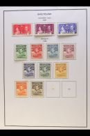 1933-1966 VERY FINE MINT COLLECTION  On Leaves, Inc 1938 Set To 2s6d, 1948 Wedding Set, 1954-58 Set (1s3d To 10r... - Other & Unclassified