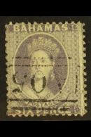 1862  6d Lavender Grey Chalon, No Watermark Perf 13, SG 19 With Good Colour And Neat, Inverted "A05" Cancel.  For... - Other & Unclassified