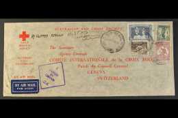 1941 RED CROSS CENSOR COVER  (23rd Dec) Australian Red Cross Society Printed Cover To Geneva Switzerland Bearing... - Other & Unclassified