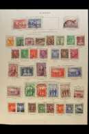 1936-52 FINE USED COLLECTION  An All Different Collection On Printed Album Pages, Includes 1937-49 Complete Defin... - Other & Unclassified
