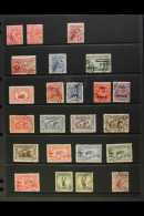 1913-1936 FINE/VERY FINE USED COLLECTION  All Different, No Roos Or Basic KGV Heads. Note 1913-14 1d KGV (both... - Other & Unclassified