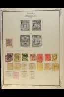 VICTORIA  PERFINS Range On An Album Page Of "O.S." And Private Company Perfins (22 Stamps) For More Images,... - Sonstige & Ohne Zuordnung