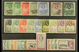 1922-36 KGV MINT GROUP  Includes 1922  ½d, 1d, 1½d, 3d, 8d, And 1s, 1924-33 "Badge" Set Of One Of... - Ascension (Ile De L')