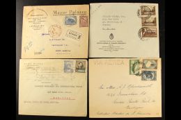 1897-1952 COVERS.  An Interesting Group Of Commercial Covers Inc Registered, Airmail & Censored Items, 1932... - Sonstige & Ohne Zuordnung